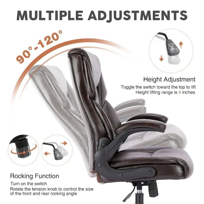 Executive Ergonomic High Back Office Desk Chair