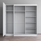 Armoire Aria 2D-EX avec 1 miroir