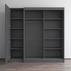 Armoire Aria 2D-EX avec 1 miroir