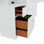 Brentwood Queen Murphy Bed with One Pier