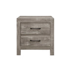 Ensemble de chambre à coucher 3 pièces Tabina gris, style moderne