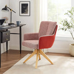 Art Leon Mid-century Modern Swivel Home Office Desk Chair