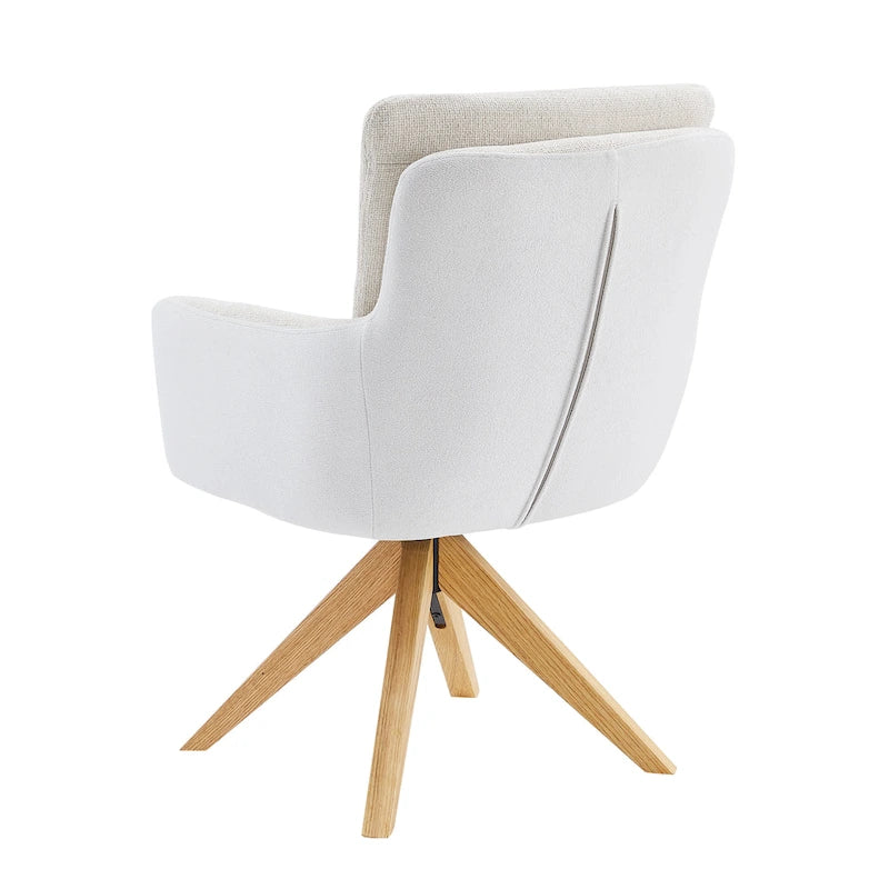 Art Leon Mid-century Modern Swivel Home Office Desk Chair