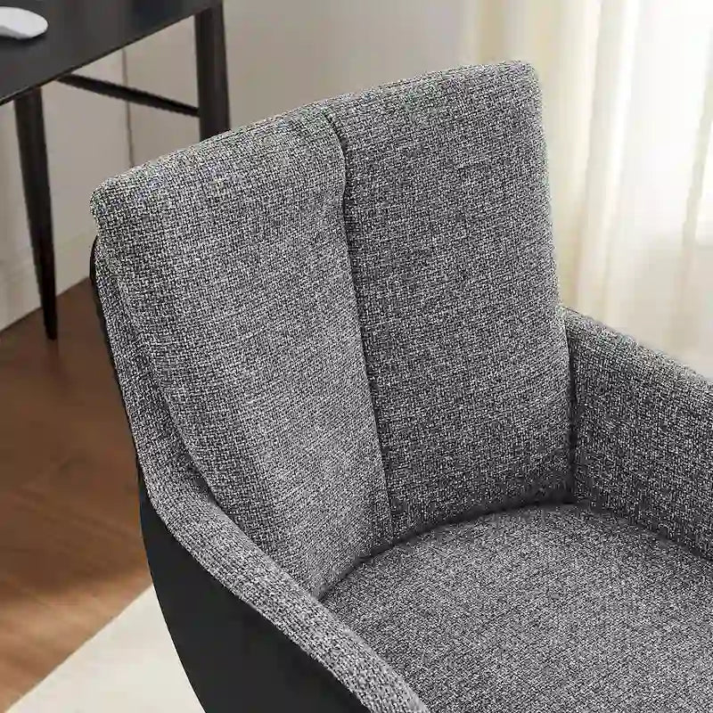 Art Leon Mid-century Modern Swivel Home Office Desk Chair