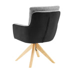 Art Leon Mid-century Modern Swivel Home Office Desk Chair