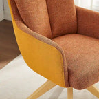Art Leon Mid-century Modern Swivel Home Office Desk Chair