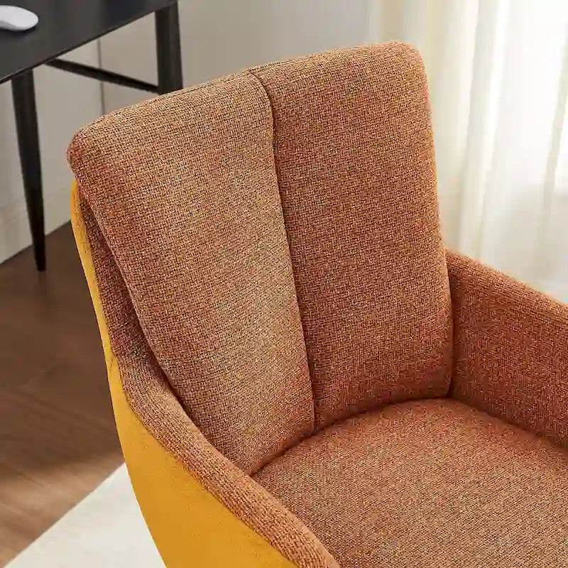 Art Leon Mid-century Modern Swivel Home Office Desk Chair