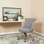 Chaise de bureau capitonnée Joliet Porch & Den