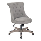 Chaise de bureau capitonnée Joliet Porch & Den