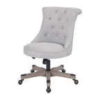 Chaise de bureau capitonnée Joliet Porch & Den