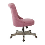 Chaise de bureau capitonnée Joliet Porch & Den