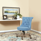 Chaise de bureau capitonnée Joliet Porch & Den