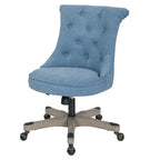 Chaise de bureau capitonnée Joliet Porch & Den