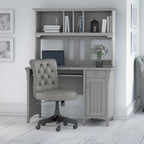 Bush Furniture Salinas 48W Computer Desk with Hutch and Office Chair