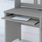 Bush Furniture Salinas Bureau informatique 48W avec huche et chaise de bureau