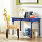 Lyndale 2-Drawer Helix Legs Office Desk by iNSPIRE Q Bold