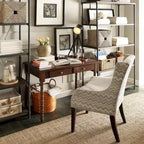 Lyndale 2-Drawer Helix Legs Office Desk by iNSPIRE Q Bold