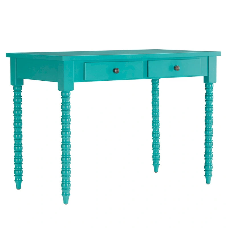 Lyndale 2-Drawer Helix Legs Office Desk by iNSPIRE Q Bold