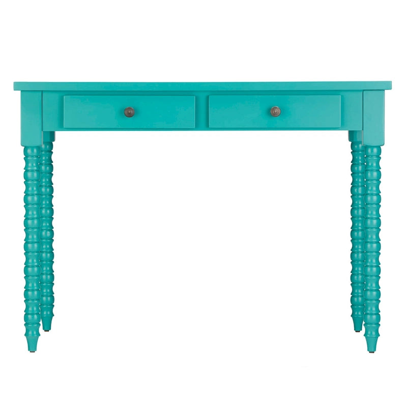Lyndale 2-Drawer Helix Legs Office Desk by iNSPIRE Q Bold