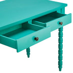 Lyndale 2-Drawer Helix Legs Office Desk by iNSPIRE Q Bold