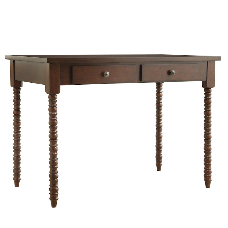 Lyndale 2-Drawer Helix Legs Office Desk by iNSPIRE Q Bold