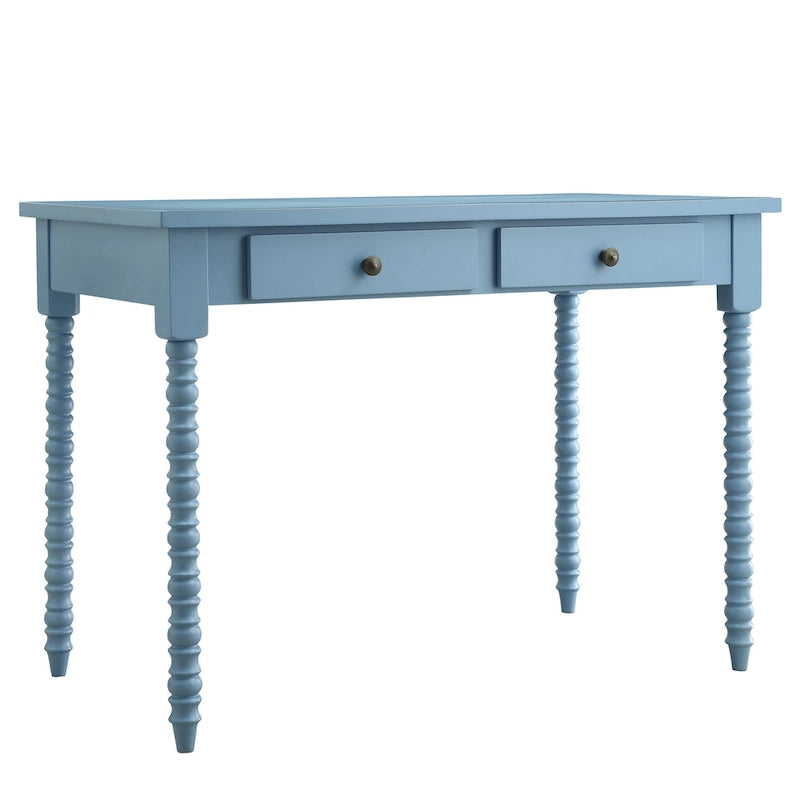 Lyndale 2-Drawer Helix Legs Office Desk by iNSPIRE Q Bold