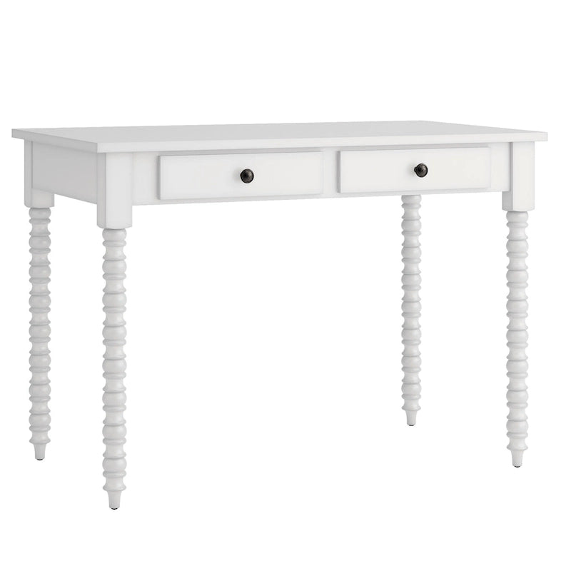 Lyndale 2-Drawer Helix Legs Office Desk by iNSPIRE Q Bold