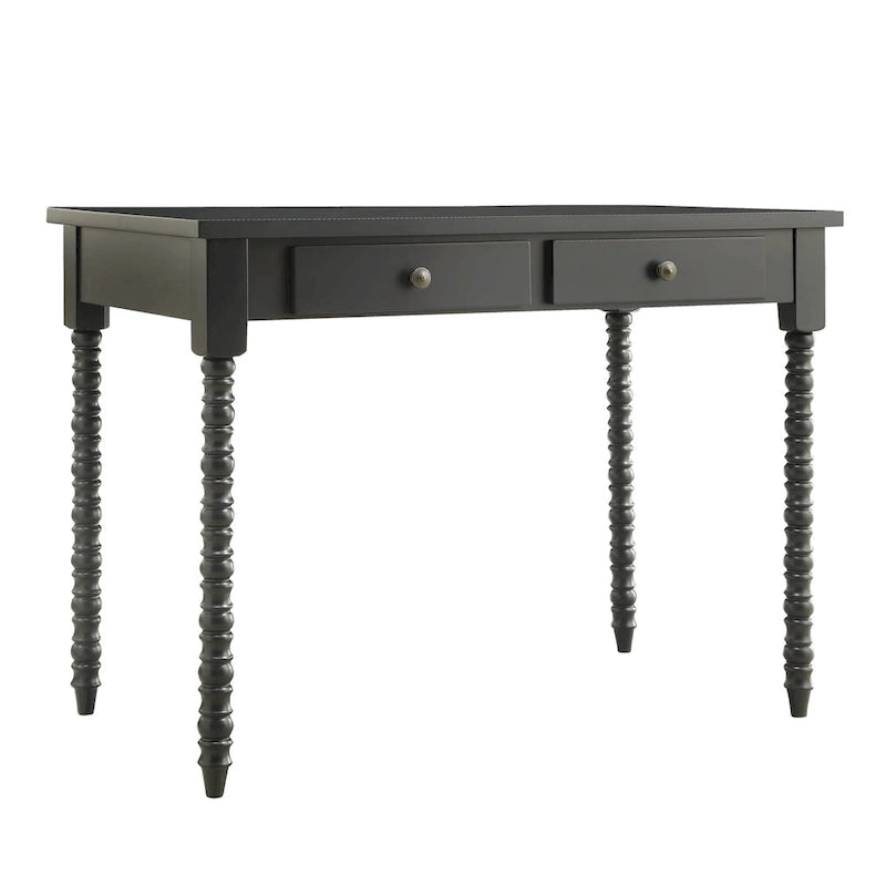 Lyndale 2-Drawer Helix Legs Office Desk by iNSPIRE Q Bold