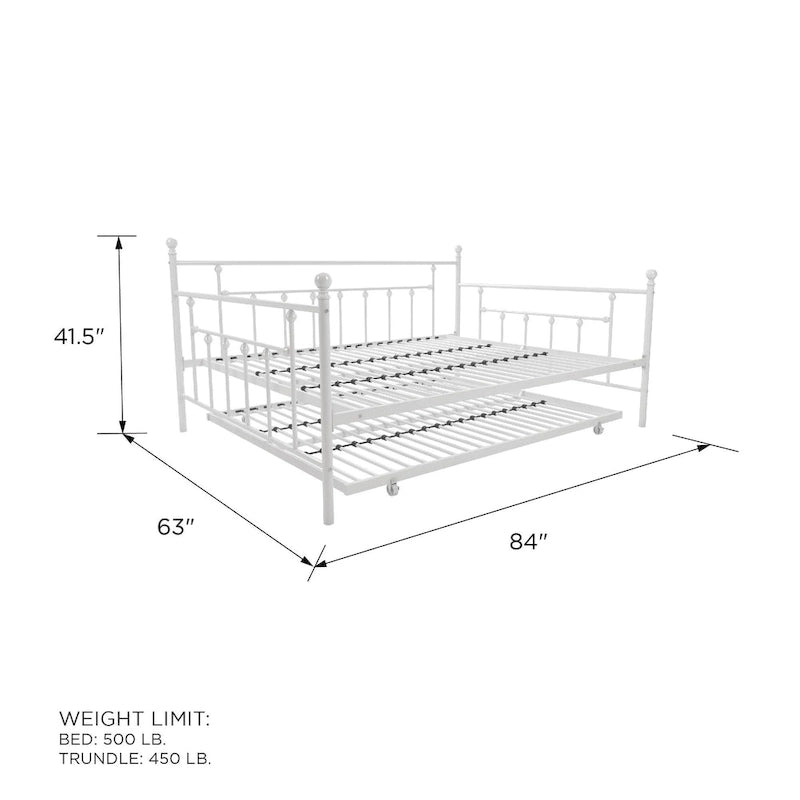 Avenue Greene Marina Queen Daybed and Full Trundle Set
