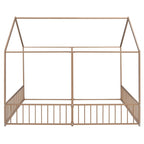 Metal House Platform Beds Two Shared Beds Two Shared Beds