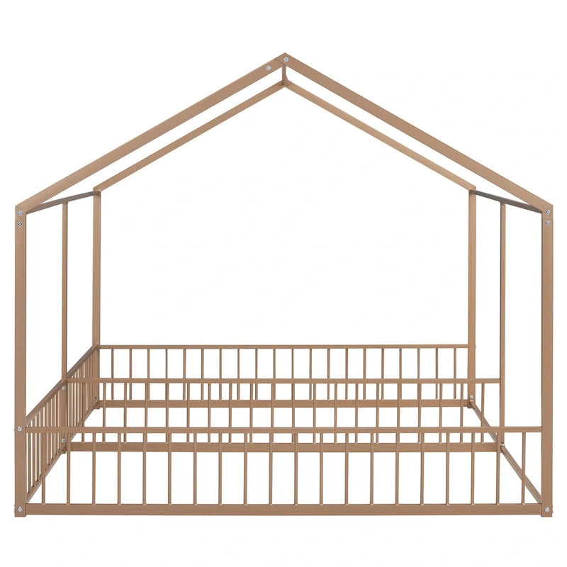 Metal House Platform Beds Two Shared Beds Two Shared Beds