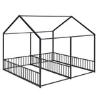 Metal House Platform Beds Two Shared Beds Two Shared Beds