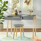 Simple Living Riley Desk and Stool Set