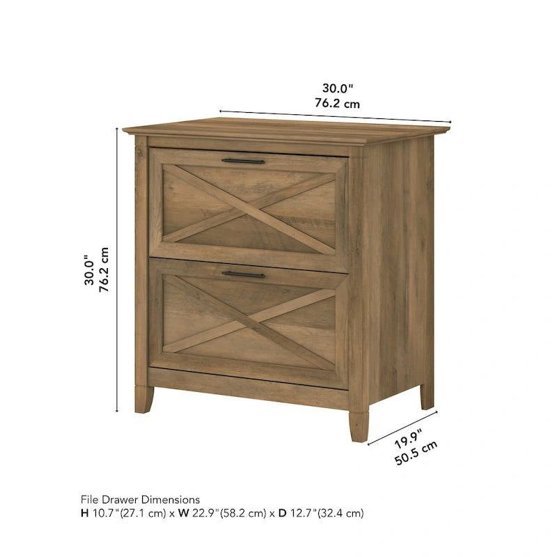 Key West 2 Drawer Lateral File Cabinet by Bush Furniture
