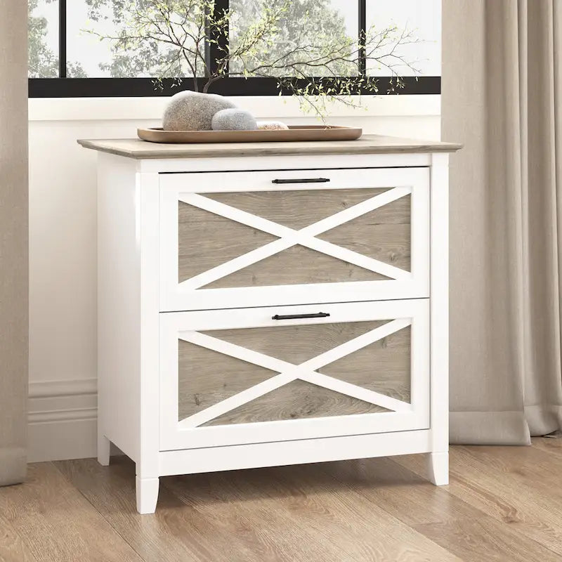 Key West 2 Drawer Lateral File Cabinet by Bush Furniture