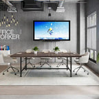 Rectangle Meeting Seminar Table for Conference Room, 70.8 W x 35.4 D