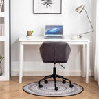 Roundhill Furniture Eldon Diamond Tufted Adjustable Swivel Office Chair