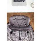 Roundhill Furniture Eldon Diamond Tufted Adjustable Swivel Office Chair