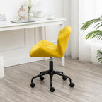 Roundhill Furniture Eldon Diamond Tufted Adjustable Swivel Office Chair