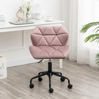 Roundhill Furniture Eldon Diamond Tufted Adjustable Swivel Office Chair