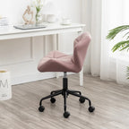 Roundhill Furniture Eldon Diamond Tufted Adjustable Swivel Office Chair