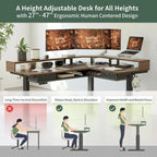 FEZIBO/Home Office Furniture/Wood/Desks