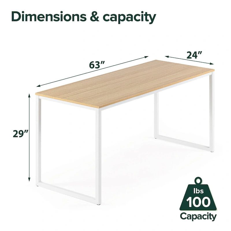Priage by ZINUS 63 Inch Frame Metal Desk
