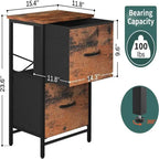 Tables de chevet (lot de 2)