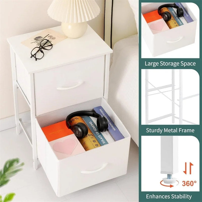 Tables de chevet (lot de 2)