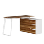 54.3 Kerrogee Office Computer Desk Corner Desk Reversible Cabinet