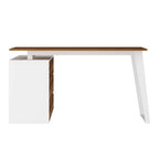 54.3 Kerrogee Office Computer Desk Corner Desk Reversible Cabinet