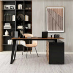 54.3 Kerrogee Office Computer Desk Corner Desk Reversible Cabinet