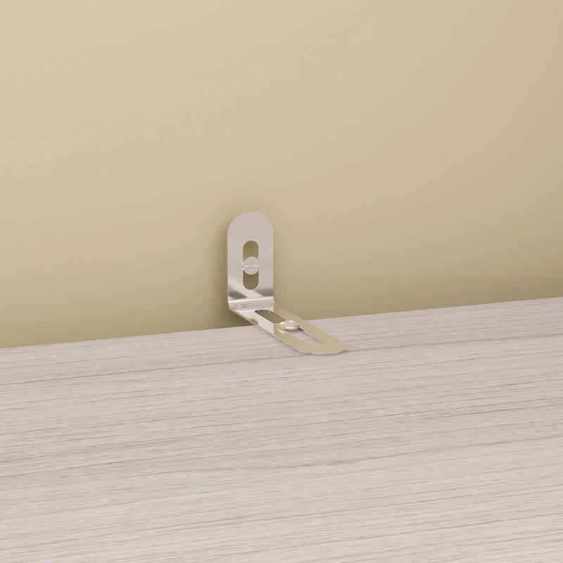 Armoire modulaire élégante gris clair