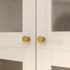 Armoire modulaire élégante gris clair